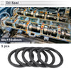 Oil seal 90x110x8mm 5 x Seal Ring Rotary Shaft Seal Nitrile Rubber Black
