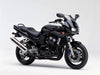 Aluminium Noir Boulon Tête de fourche pare-brise Yamaha FZS600 Fazer (1998–2002)