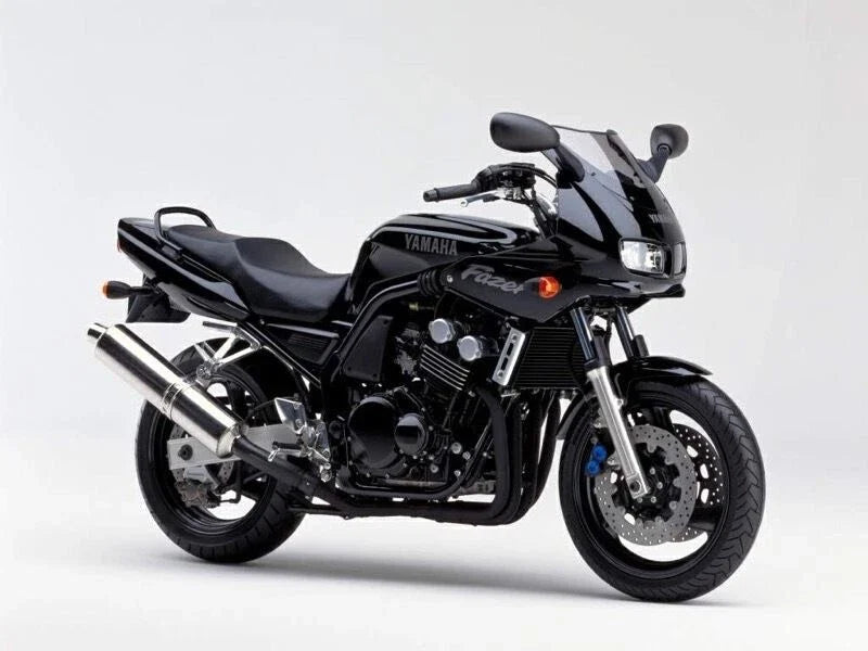 Aluminium Noir Boulon Tête de fourche pare-brise Yamaha FZS600 Fazer (1998–2002)