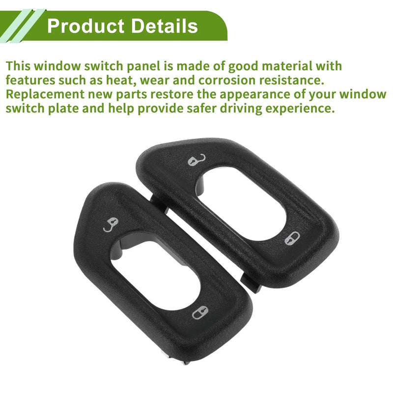 Jeep Wrangler JK Window Switch Bezel Cover (2007-2018)