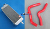 Suzuki RM85 Aluminum Radiator & Silicone Hose (2002-2009)