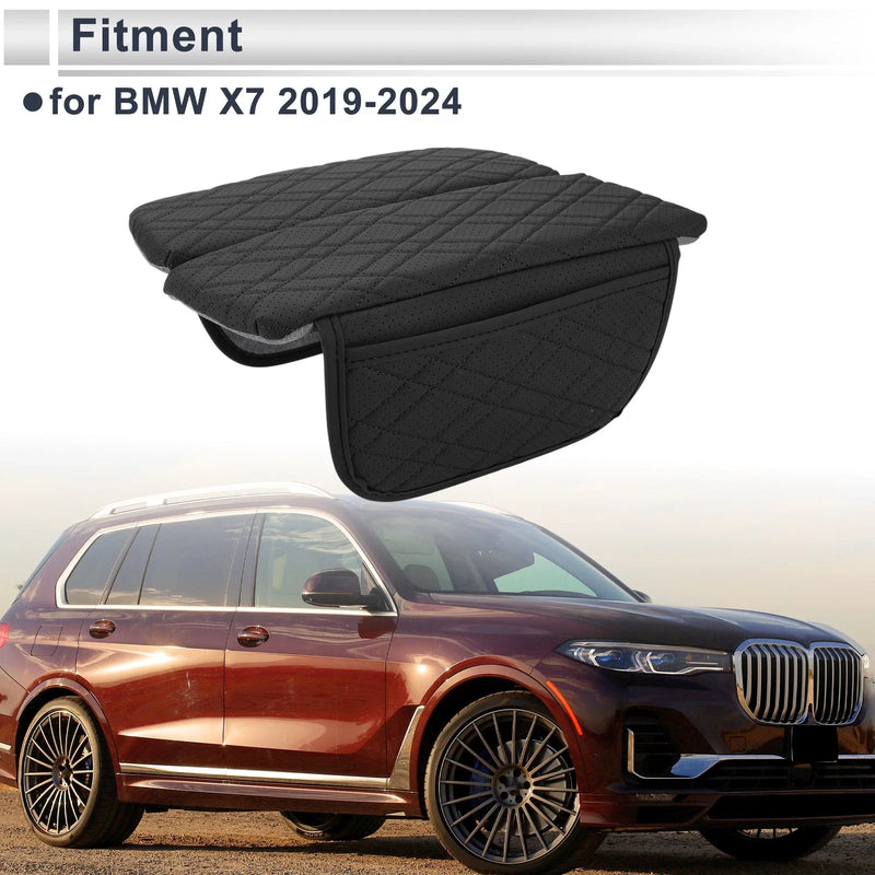 BMW X7 (2019-2024) Black Center Console Cover with Storage Bag