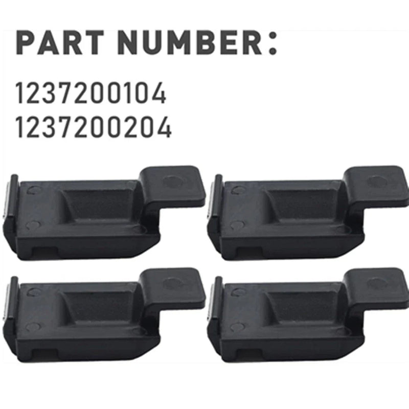 Mercedes W123 240D 280E 300D 4X Door Lock Striker (1976-1985)