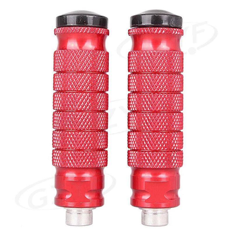 Cars CNC Aluminum Universal Red Rearset Footrests Foot Pegs