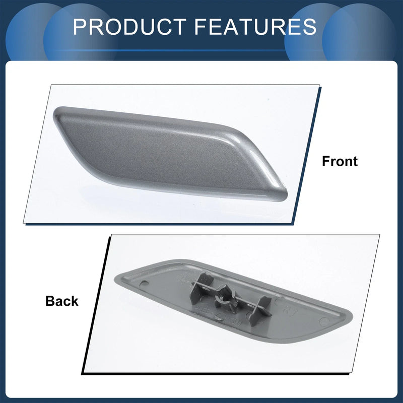 Honda Accord VIII 2011-2013 Dark Gray 1 x Front Right Washer Nozzle Cover