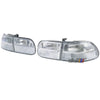 Honda Civic EG 3DR Clear White Rear Tail Light (1992-1995)