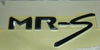 TOYOTA MR2 Spyder Rear Emblem Badge Chrome (1999–2007)