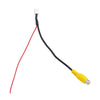 Reverse Camera 4-Pin Male Car Radio Plug Adapter
