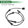 Nissan Juke AWD (2011-2017) - 1 Pcs ABS Wheel Speed Sensor