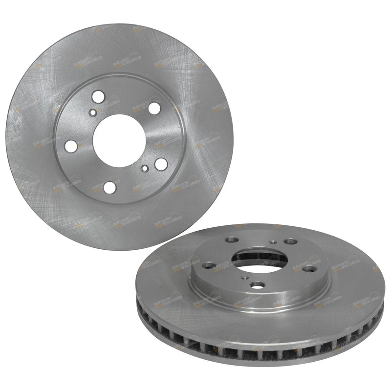 Toyota Estima 2 x Front Disc Brake Rotors (2000–2003)
