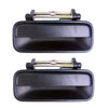 Exterior Outer Door Handle BlacK RL+RR Fits Honda Accord CB 4D Sedan 1990-93 D06