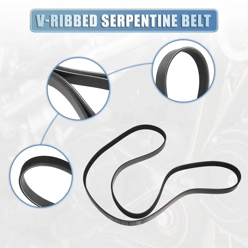 Ford F-250 Super Duty 2002-2010 6.8L, 5.4L V-Ribbed Serpentine Drive Belt