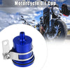 Yamaha Honda Front Brake Master Cylinder Oil Tank Cup Blue