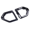 GMC Sierra Gloss Black Front Fog Light Outer Bezel Cover (2019–2021)