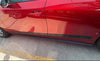 Mazda 3 Sedan Carbon Fiber Side Body Molding Strips Covers (2019-2023)
