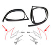 Mitsubishi Colt Triton 1996-2006 Front Door Window Glass Seal