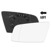 BMW 550i 525i 528i 650i 535xi LH Heated Mirror Glass with Backing
