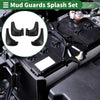 Hyundai Elantra (2007-2010) with Mount Accessories Mud Flaps Splash Guards