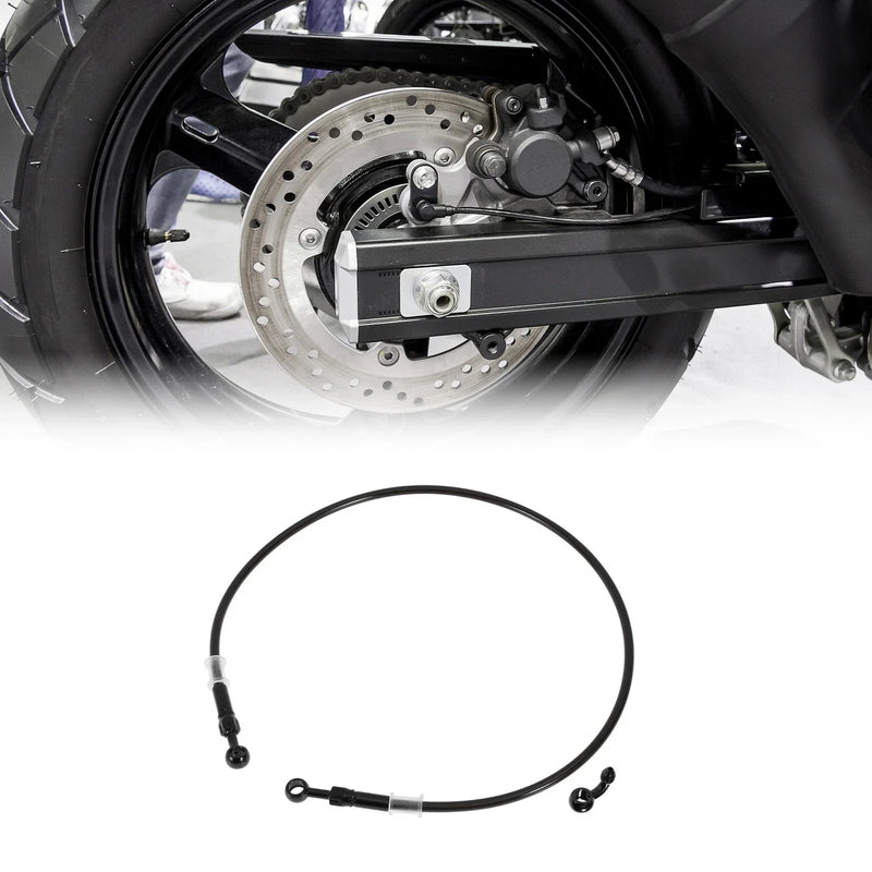 Make Model 90cm Brake Clutch Oil Hose Line Nylon Wire Braid PU