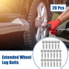Jeep M12x1.25 Extended Wheel Lug Bolts 40mm Shank