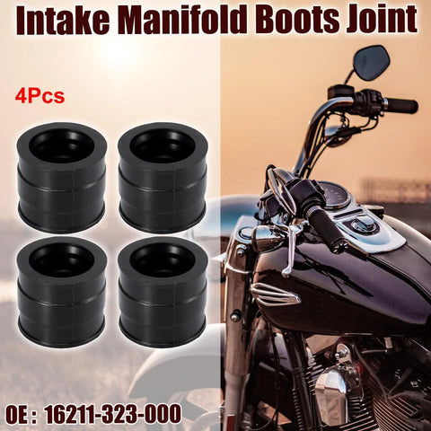 Honda CB500K 4 x Carburetor Intake Manifold Boot Joint (1971-1973)