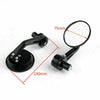 CNC Motorcycle Cafe Racer 3" Round Rearview Mirror