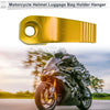 Aluminum Motorcycle Hanging Hook Hexagon Wrench Screw Nut Yellow