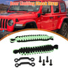 Jeep Wrangler JK (2011-2018) Black Light Green Door Limiting Straps Set