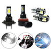 Suzuki GSXR 600 750 4x LED Headlight Parking Light Bulbs Set White