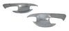 Mitsubishi L200 Triton 2 x Door Chrome Handle Bowl Cup Covers (2019-2020)