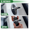 BMW 1 Series 2 Series ABS Black 4pcs Door Latch Lock Cover Protector
