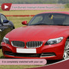 BMW Z4 Dark Red Bumper Trim Nozzle Cover (2009-2016)