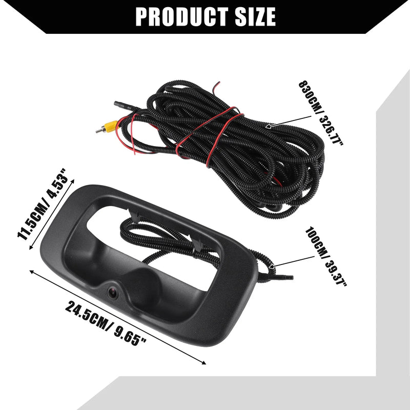 Chevy Silverado & GMC Sierra Rear View Backup Camera Tailgate Handle Set