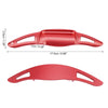 Toyota Camry SE XSE V6 Red Car Steering Wheel Shift Paddle Covers (18-20)