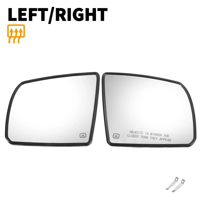 Toyota Sequoia Tundra Pair / Mirror Glass with Back Heated