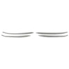 Benz C-Class Silver Front Bumper Splitter Fins Spoiler Canards (2022-2023)