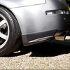 Nissan 350Z Z33 2003-2006 Real Gloss Carbon Fiber Rear Bumper Side Splitter