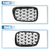 BMW 525i 530i E39 Front Hood Bumper Grille 2x (2001 - 2003)