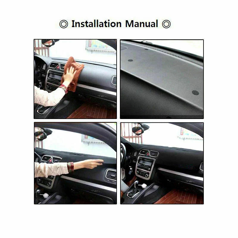 Suzuki Vitara (2015-2024) Black Non-Slip Dash Mat