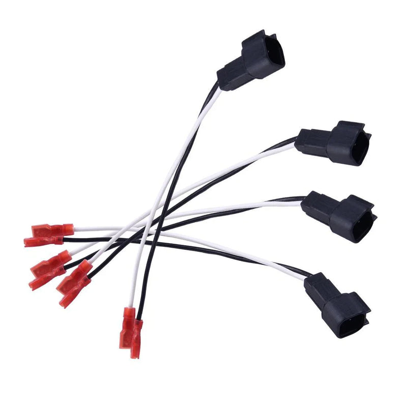 Ford Lincoln Mercury 4x Radio Connector Harness Wires Adapter (1972-1976)