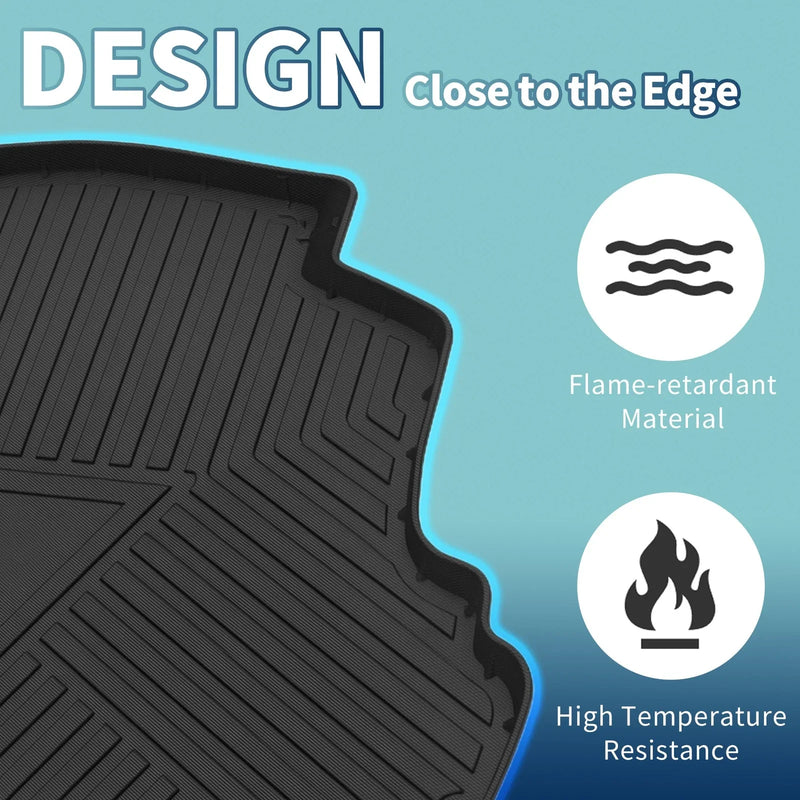 Toyota Corolla (2014-2019) 1 Pc Flat Face Cargo Liner Rear Trunk Mat