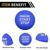 Toyota Tacoma (2016-2023) Blue Engine Start Stop Button Cover