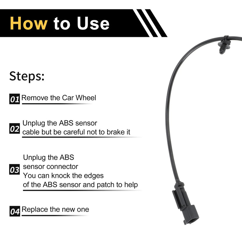 Ford Transit ABS Wheel Speed Sensor (2012-2019)