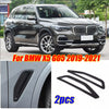 BMW X5 G05 Gloss Black ABS Fender Side Air Vent Outlet Trim (2019–2021)