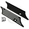 Harley Touring Road Glide Black/Chrome Hard Saddlebags Latch Covers (93-13)