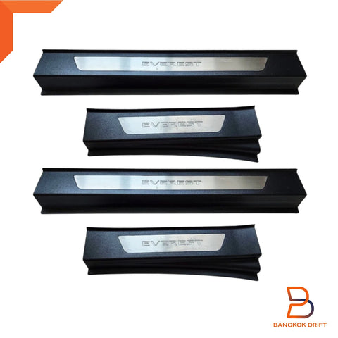 Ford Everest LED Black Scuff Plate Door Sill Guard (2022-2024)