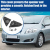 Toyota Corolla 1 Pair Door Tweeter Speaker Panel Cover Trim (2014–2018)