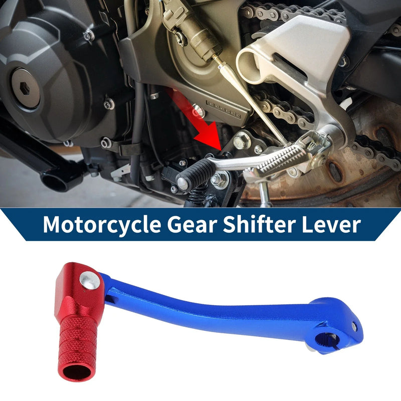 Bosuer 125 Folding Motorcycle Gear Shifter Lever Blue