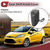Ford Fiesta (2009-2012) Black Faux Leather Car Gear Shift Knob Cover