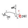 Mitsubishi Triton L200  1986-1996 Front Door Lock Latch x2